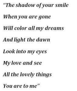 “The Shadow of Your Smile” by Tony Bennett - Song Meanings and Facts