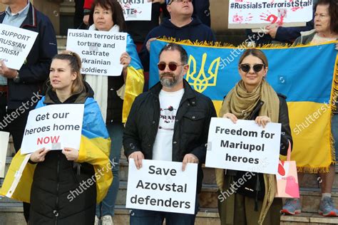 Stand Ukraine Weekly Rally Outside Sydney Editorial Stock Photo - Stock Image | Shutterstock