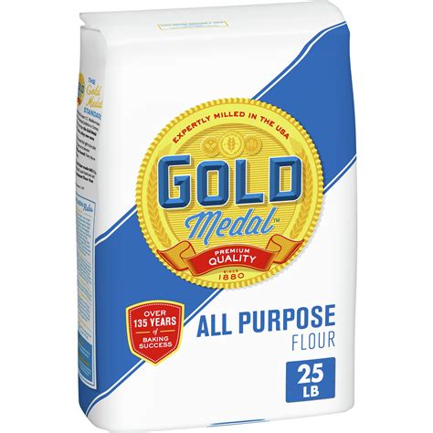 Gold Medal All Purpose Flour, 25 lbs - Walmart.com