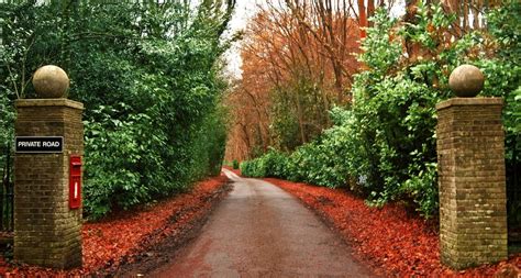 Entrance To The Private Road ... | Road, Entrance, Places to travel