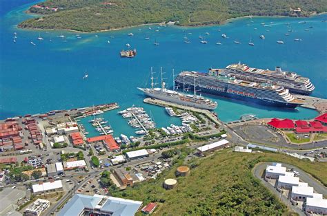 Crown Bay Marina in Sub Base, St Thomas, U.S. Virgin Islands - Marina ...