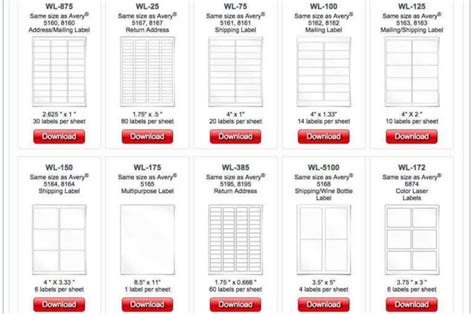 8 Labels Per Sheet Template Word