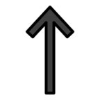 ⬆ Up Arrow Emoji - Meaning symbol, Copy & Paste