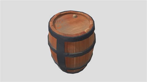 Old Wooden Wine Barrel - Download Free 3D model by katjamm [7cb0dd5] - Sketchfab