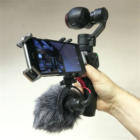 DJI OSMO Mic Holder / Attachment – How to mount a microphone to your OSMO | Drone and Action ...