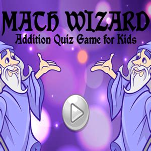 🕹️ Play Math Wizard Game: Free Online Addition Practice Quiz Video Game for Kids & Adults