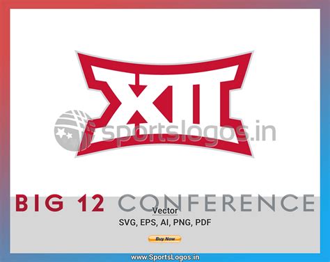 Big 12 Conference - College Sports Vector SVG Logo in 5 formats ...