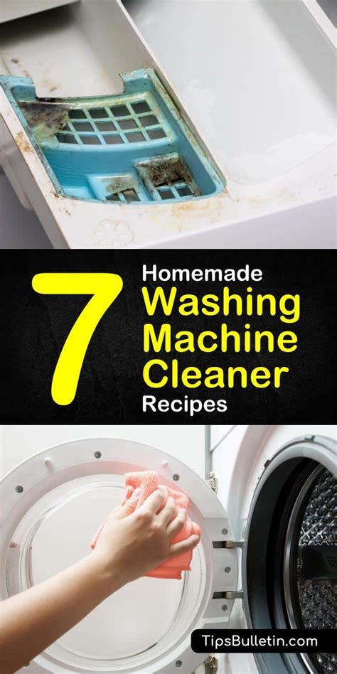 7 Brilliant Washing Machine Cleaner Ideas