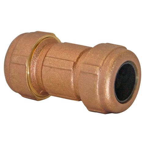 EZ-FLO 20525LF Copper Compression Pipe Coupling, 3/4 inch IPS, 3 inch ...