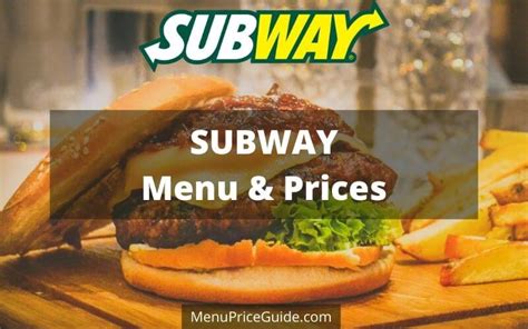 subway menu pdf - Sweet Utility