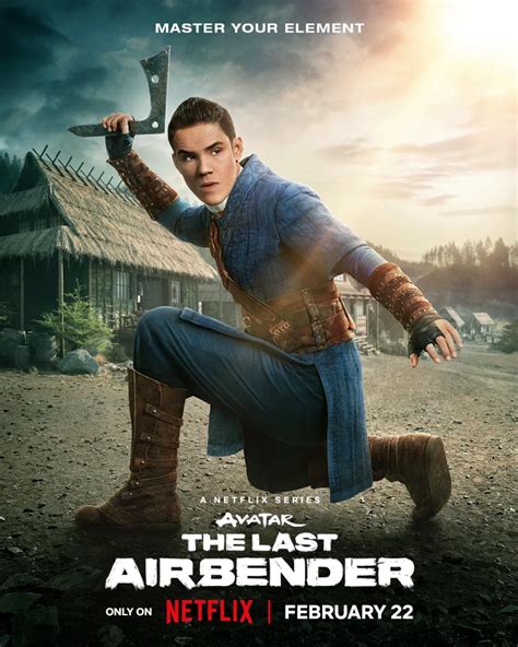 Live-Action Avatar: The Last Airbender Character Posters