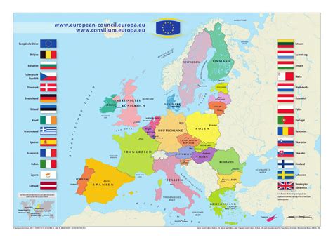 Map of European Union | Europe | Mapslex | World Maps