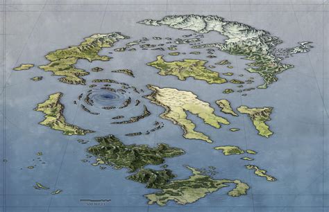 Archipelago World Map by torstan on DeviantArt