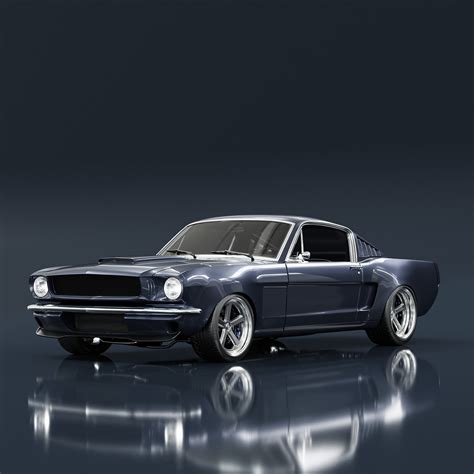 Ford Mustang Pro Touring - Finished Projects - Blender Artists Community