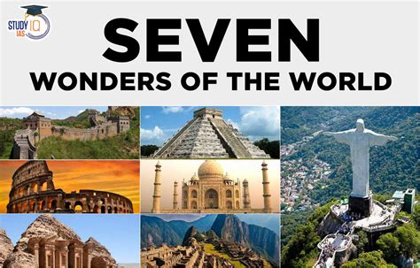 8 Wonders Of The World List