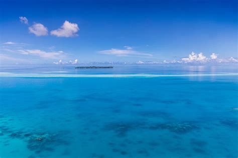 Premium Photo | Aerial ocean view of Maldives atolls, world top beauty. Maldives tourism. Coral ...