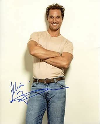 MATTHEW MCCONAUGHEY signed autographed 11x14 photo at Amazon's ...