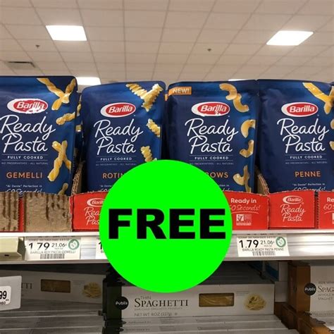 Sneak Peek Publix Deal: (2) FREE + $0.21 Money Maker Barilla Ready ...