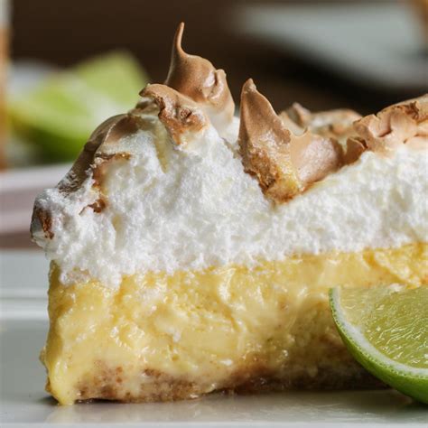 Key Lime Pie With Toasted Marshmallow Meringue Recipe by Tasty