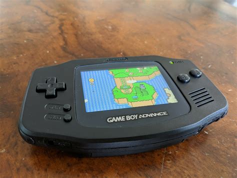 Nintendo Gameboy Approach Custom backlit mod GBA IPS V2 - all Black - iCommerce on Web