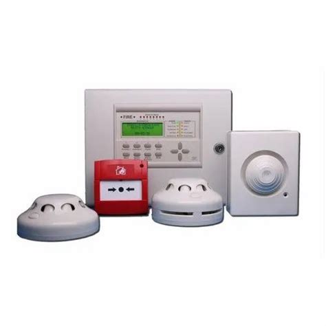 Plastic Conventional Fire Alarm Optical Smoke Detector Systems at Rs ...