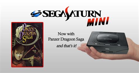 Deal Alert: SEGA Announces Saturn Mini Loaded With ‘Panzer Dragoon Saga ...