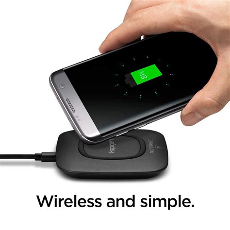 Spigen - Essential Fast Wireless Charger F301W (Ultra Slim) - PhoneSmart