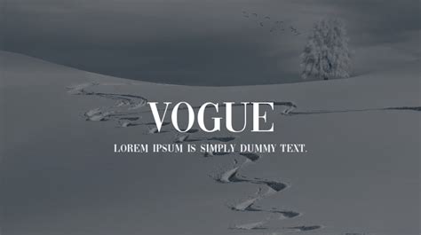 Vogue Font : Download Free for Desktop & Webfont