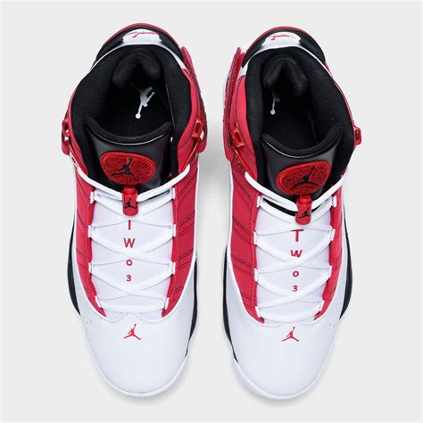 Jordan 6 Rings White Black Red 322992-106 | SneakerNews.com