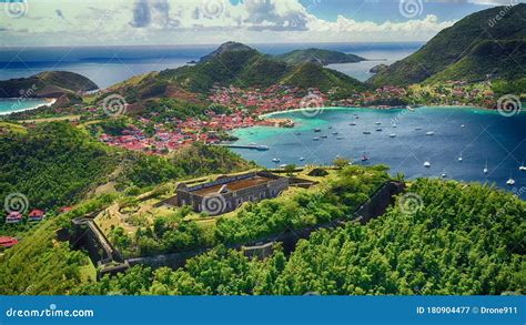 Aerial Shoot - French Caribbean Islands of Guadeloupe: Basse-Terre, Grande-Terre, Les Saintes ...