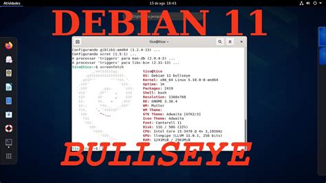 Linux Debian 11 Bullseye - YouTube