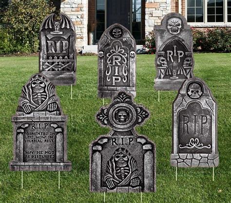 Halloween Gravestone Designs