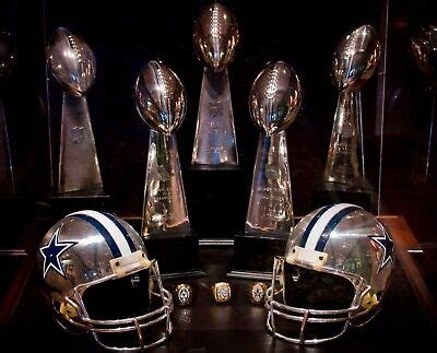 Dallas Cowboys Super Bowl Trophies photo - select size | eBay