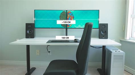 The Ultimate Dual Monitor Desk Setup for Your Creative Workflow | Desk, Desk setup, Desk ...