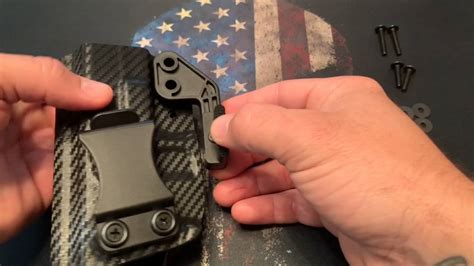 IWB KYDEX Holster Claw Kit Installation - Rounded Gear by Concealment Express on Vimeo