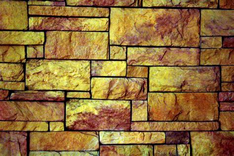 Copper Brick Wall Free Stock Photo - Public Domain Pictures