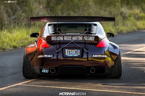 Rocket Bunny Spoiler 350Z / Rocket Bunny Full Widebody Kit with Wing for 2003-09 ... | Freya Wood