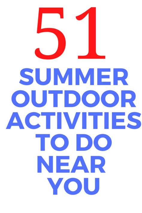 Outdoor Activities Near Me - Stylish Life for Moms