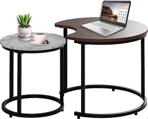 Engineered Wood Round Wooden Coffee Table, Without Storage at Rs 7000 ...