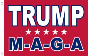 TRUMP M A G A RED 2020 US USA MAGA FLAG Premium 100D Woven 3X5 FLAGS ...