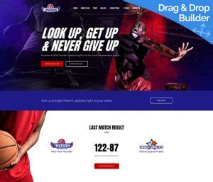 15+ Best Responsive Sports Website Templates 2018 - DesignMaz