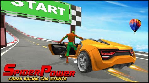 Spider Power Car Games Stunts for Android - Download