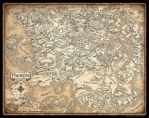 Dd 5e Faerun Map - Maps For You