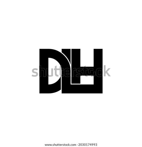 Dlh Letter Monogram Initial Logo Design Stock Vector (Royalty Free ...