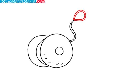 How to Draw Yo-Yo - Easy Drawing Tutorial For Kids