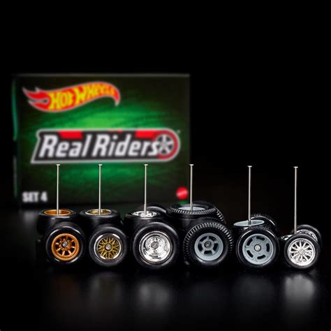 RLC Exclusive Real Riders Wheels Pack – Set 4 – Mattel Creations