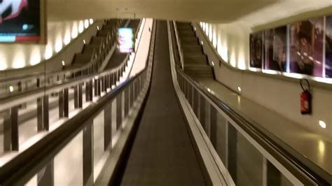 Quite Long Escalators at CDG Airport, Paris, France --- Vipin Jain (JAN 2012) - YouTube
