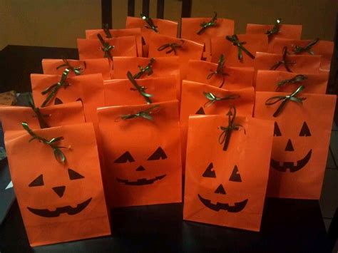 Halloween Goody Bags for 2nd Grade Class