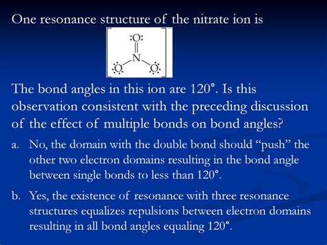 Nitrate Ion Molecular Geometry