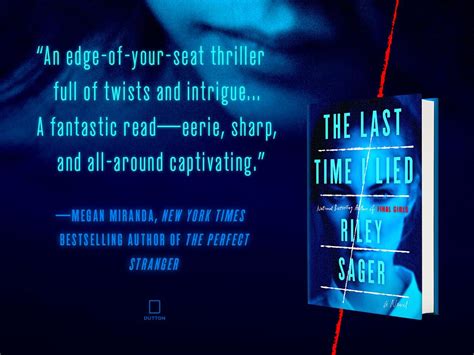 Amazon.com: The Last Time I Lied: A Novel (9781524743079): Sager, Riley ...